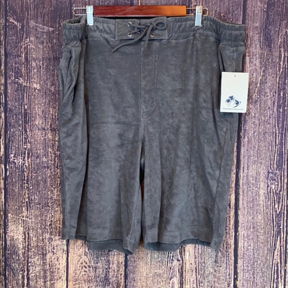 NWT TRUNKS SURF & SWIM Jacob terry shorts grey XL